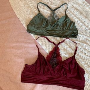 2 Aerie Bralettes